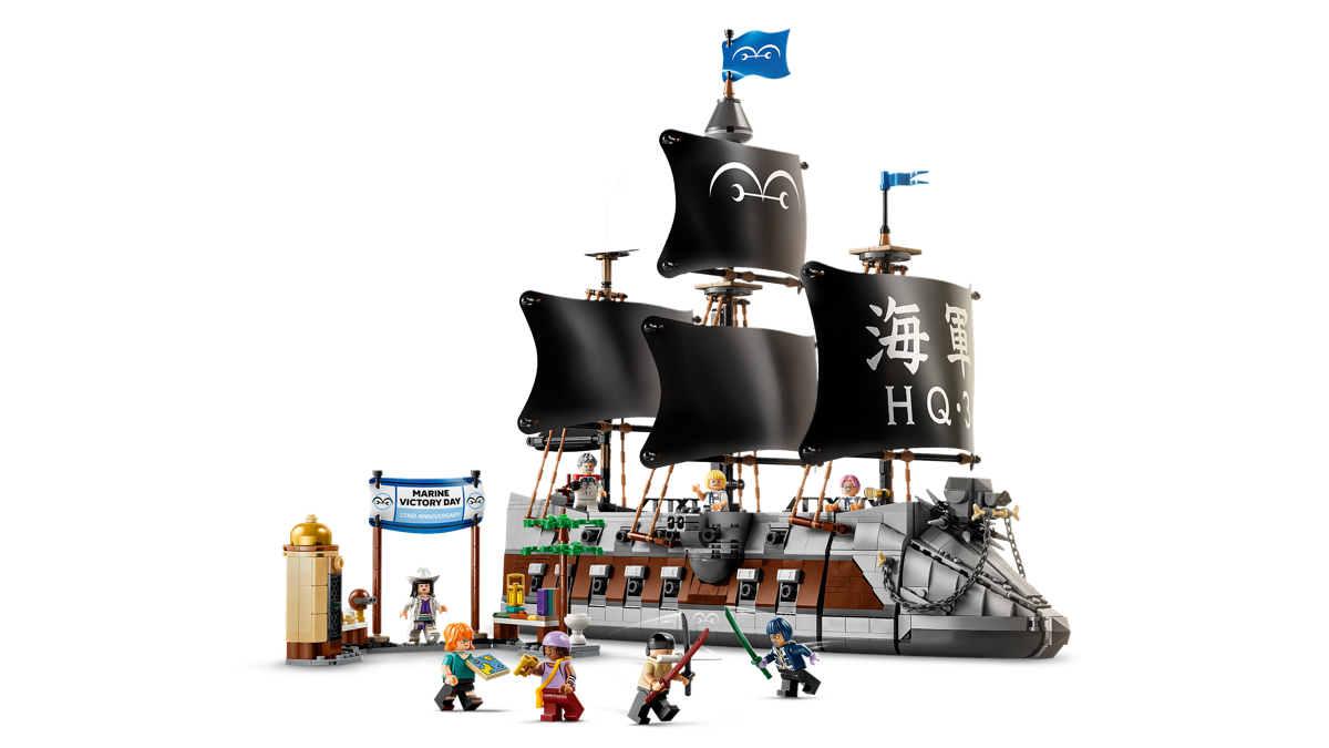 Garp’s Marine Battleship